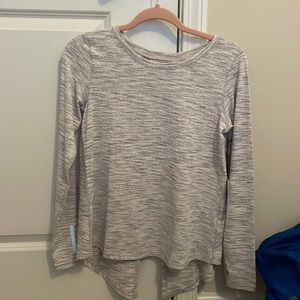 Zyia Ash Split Back Long Sleeve